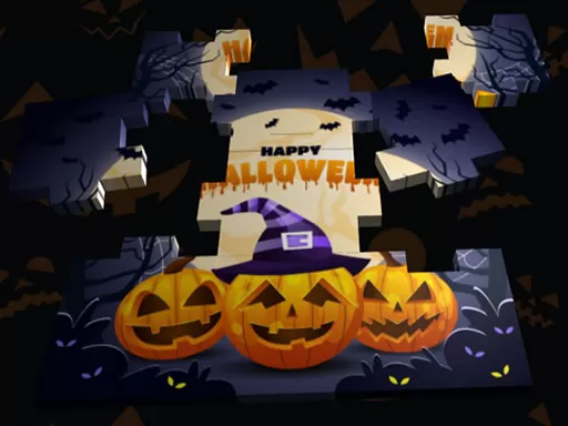 3D Halloween Jigsaw