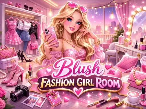 Blush Fashion Girl Room 