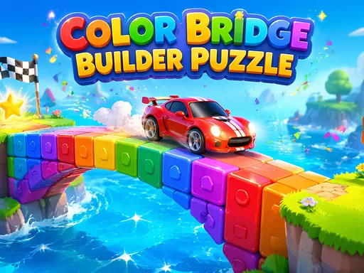 Color Bridge Builder Puzzle