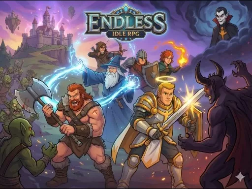 Endless idle RPG