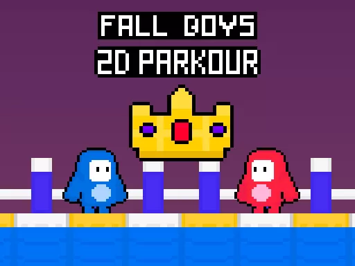 Fall Boys 2D Parkour