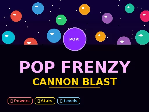 Pop Frenzy Cannon Blast