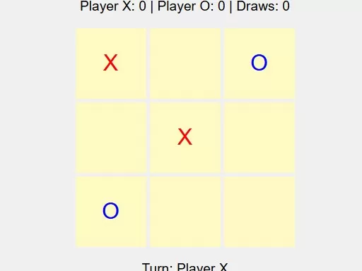 tic tac toe html
